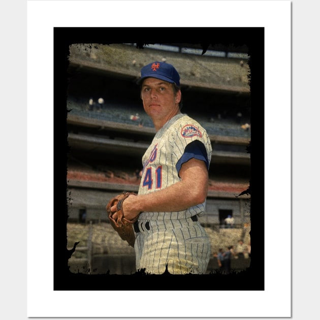Tom Seaver in New York Mets Wall Art by Krizleberation